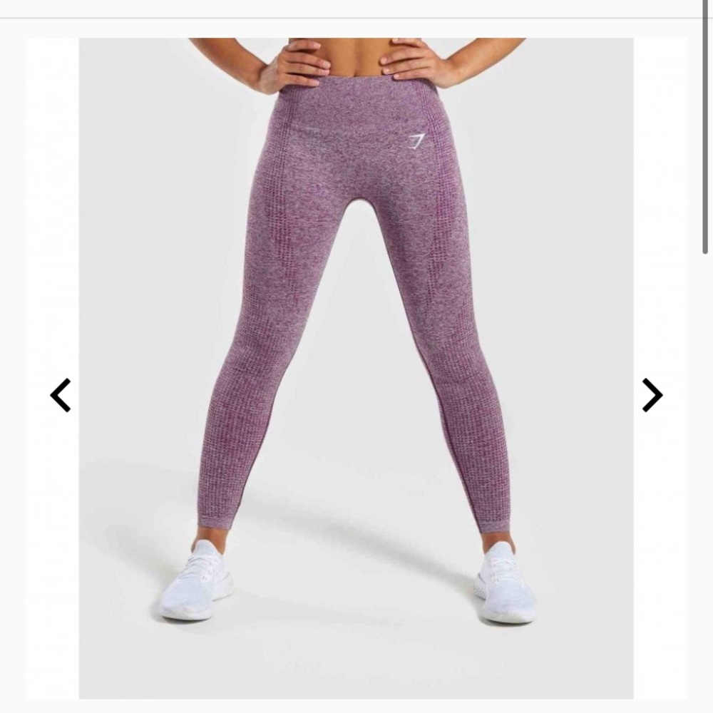 Gymshark purple vital seamless leggings